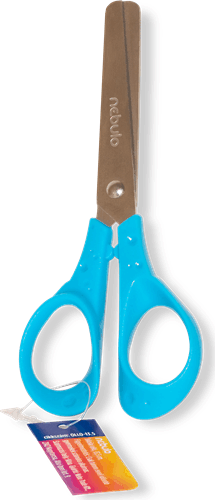 Nebulo Rozsdamentes Acél Iskolai Olló 13,5cm - Többféle