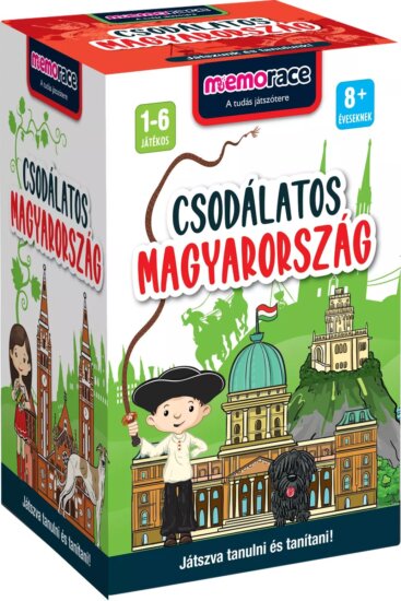 Memorace Csodálatos Magyarország oktató társasjáték