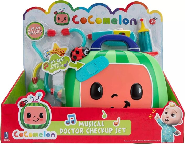 Jazwares CoComelon zenélő orvosi játék készlet