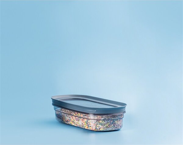 IRIS G-894 VINTO Négyzetes Műanyag Ételtároló Doboz 0,65L