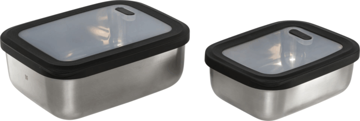 Gefu 12781 Nemesacél Ételtároló Készlet 1,3L + 2,6L (2db)