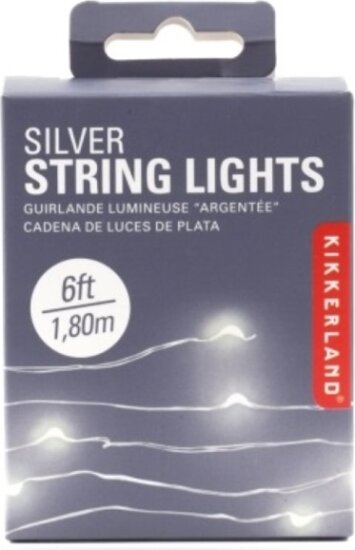 Kikkerland LT02-EU Beltéri LED fényfüzér 1,8m - Melegfehér