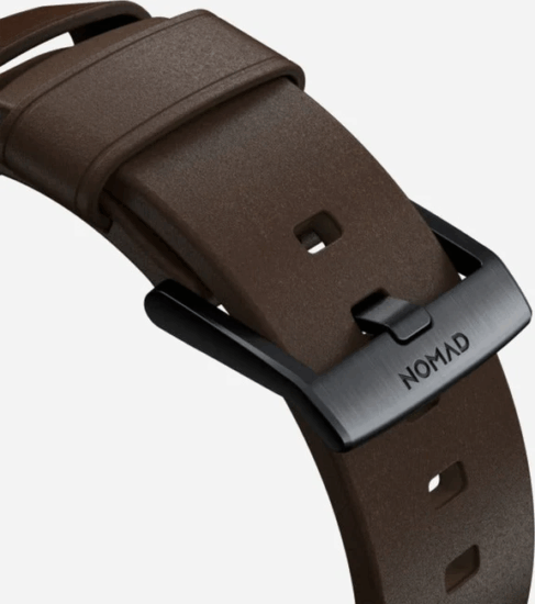 Nomad NM01197485 Apple Watch Műbőr Okosóra szíj 46/49 mm - Barna