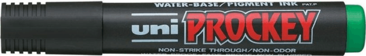 Uni PM-122 Prockey 1,2-1,8 mm flipchart marker - Zöld