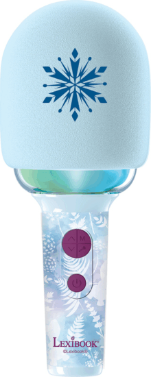 Lexibook Bluetooth Vezeték Nélküli Karaoke Mikrofon - Jégvarázs Mintás