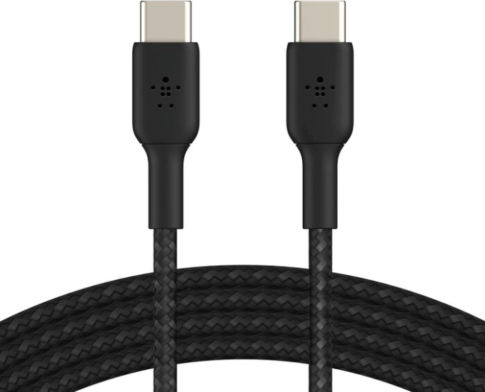 Belkin CAB004bt2MBK BOOST CHARGE fonott USB-C apa - USB-C apa adat és töltő kábel 2m - Fekete