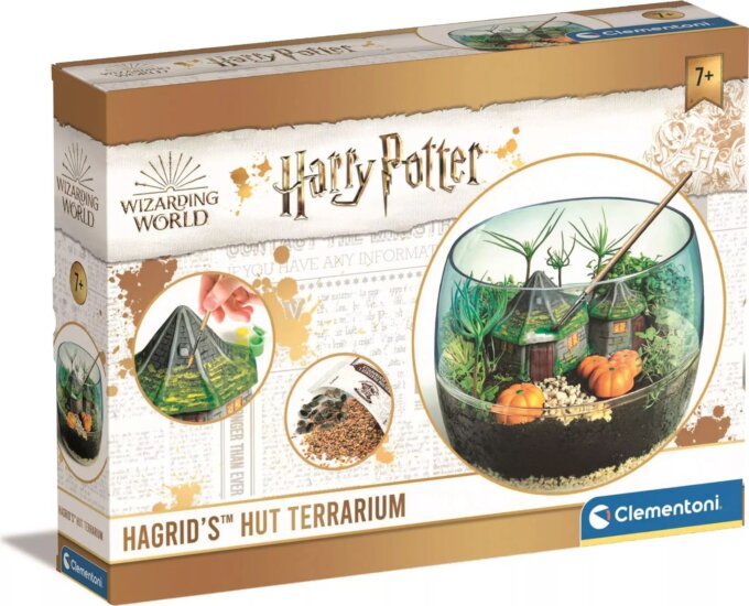 Clementoni Harry Potter: Hagrid Kunyhója Terrárium - Kreatív és Oktató játékszett Clementoni Harry Potter: Hagrid Kunyhója Terrárium - Kreatív és Oktató játékszett