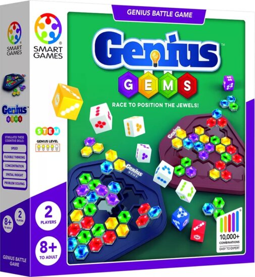 Smart Games Genius Gems logikai fejlesztő játék