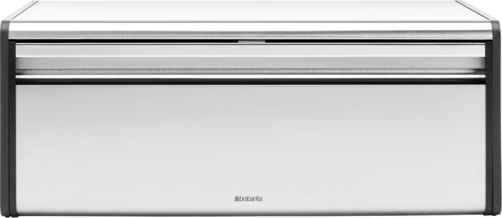 Brabantia Szögletes Kényértartó 18L - Matt Acél