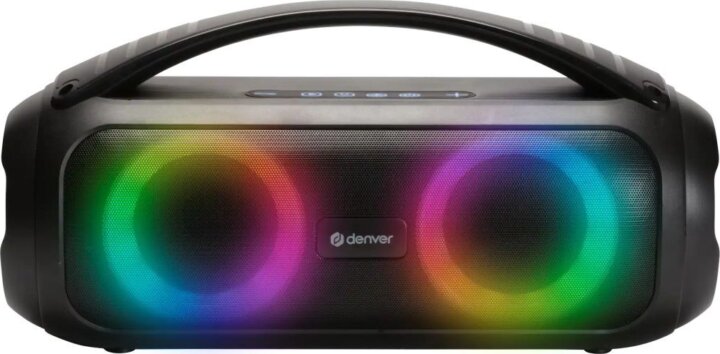 Denver BTG-616 Akkus Hordozható Bluetooth Hangszóró 20W - Fekete