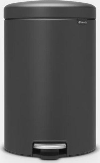 Brabantia Newicon 20L Pedálos fém szemetes - Sötétszürke Brabantia Newicon 20L Pedálos fém szemetes - Sötétszürke