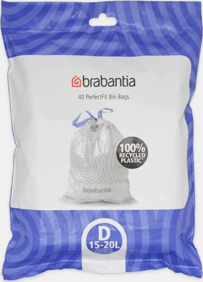 Brabantia PerfectFit szemeteszsák 15-20L (40db/csomag)