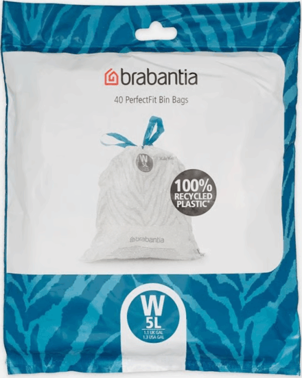 Brabantia PerfectFit szemeteszsák 5L (40db/csomag)