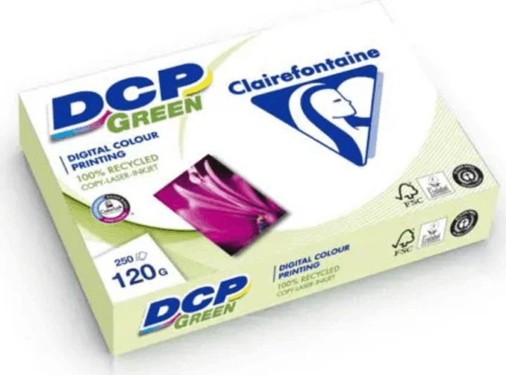 Clairefontaine DCP A4 újrahasznosított nyomtatópapír 120g/m2 ( 250db/csomag)