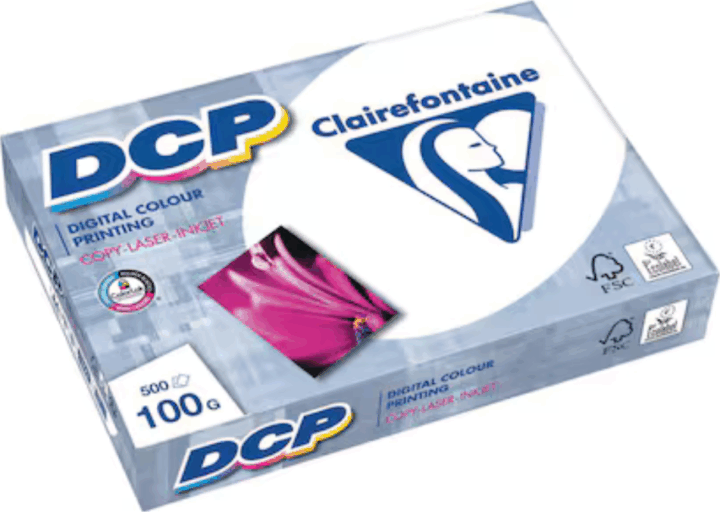 Clairefontaine DCP A4 újrahasznosított nyomtatópapír 100g/m2 (500db/csomag)