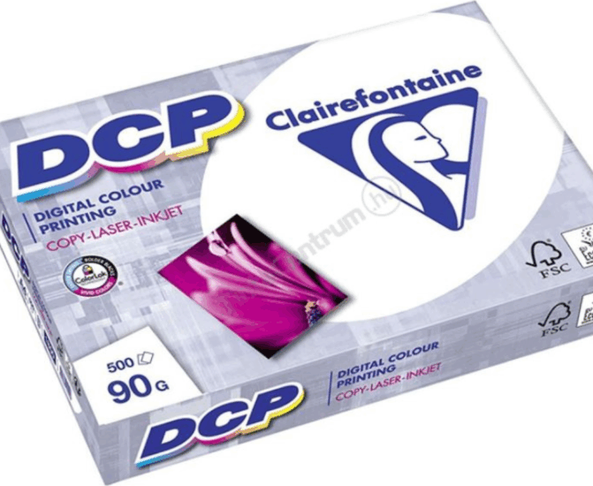 Clairefontaine DCP A4 újrahasznosított nyomtatópapír 90g/m2 (500db/csomag)