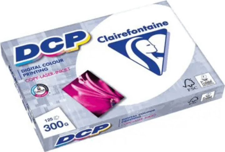 Clairefontaine DCP A4 nyomtatópapír 300g/m2 (125db/csomag) Szatén