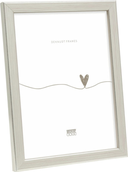 Deknudt S41JD1 30 x 30cm Fa képkeret - Ezüst