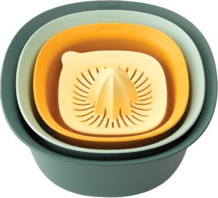 Brabantia 122262 Keverő Tál Készlet 4darabos - Színes