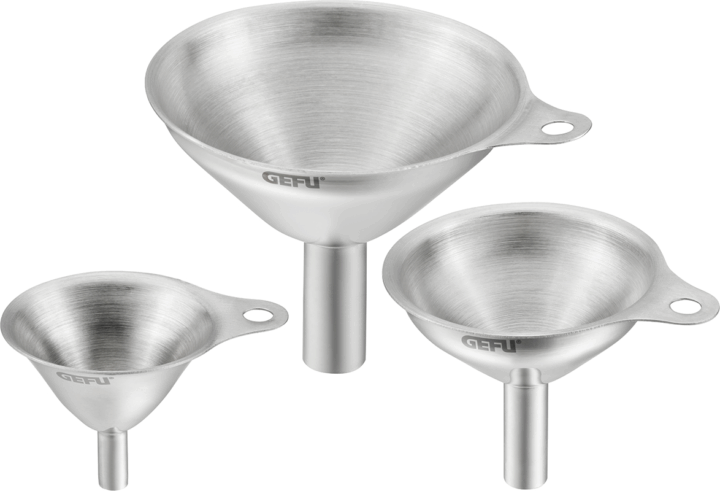 Gefu Versare Rozsdamentes acél Tölcsér készlet 3 darab - Inox Gefu Versare Rozsdamentes acél Tölcsér készlet 3 darab - Inox