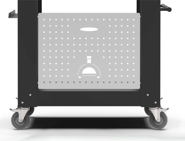 Alfa Forni BF-2P-NEGO Sütőlap Pizza 2 Pizzasütőhöz - Fekete