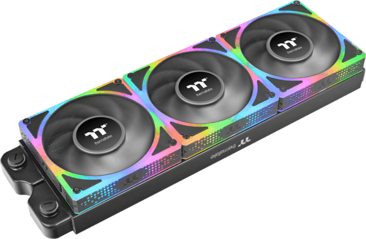 Thermaltake TOUGHFAN EX 140 140mm PWM ARGB Rendszerhűtő ventilátor 3db - Fekete