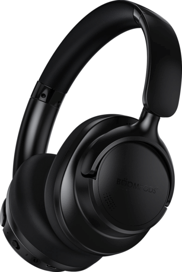 Boompods Headpods ANC+ Bluetooth Fejhallgató Headset - Fekete Boompods Headpods ANC+ Bluetooth Fejhallgató Headset - Fekete