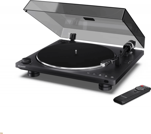 Sharp RP-TT100 Bakelit Vinyl Lemezlejátszó - Fekete
