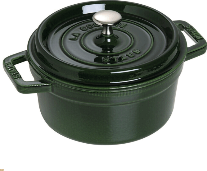 Staub La Cocotte Öntöttvas kerek Főzőedény Ø 24cm 4,1L - Zöld