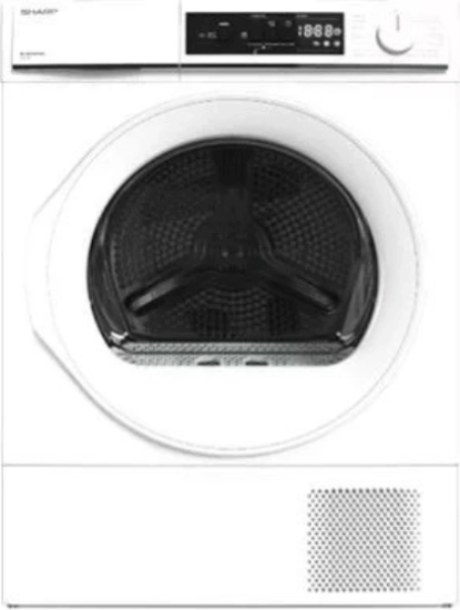 Sharp KD-NHA8S6GW21-EE Hőszivattyús Szárítógép 8 kg 176kWh - Fehér