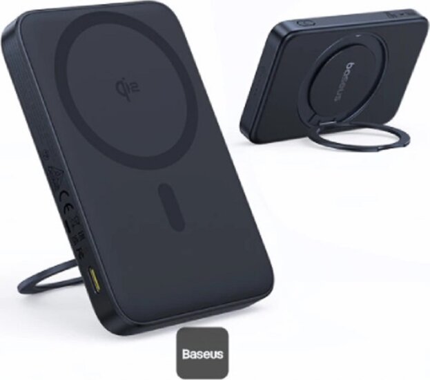 Baseus P10076802123-00 PicoGo Qi2 Powerbank 5000mAh 20W - Fekete