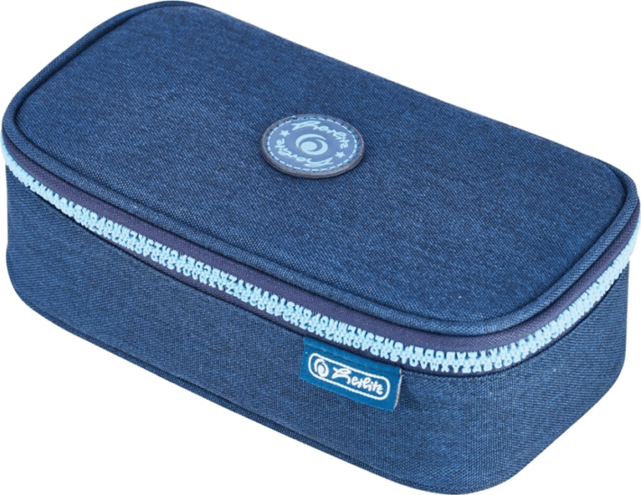 Herlitz BeatBox ABC Töltetlen cipzáras tolltartó - Kék