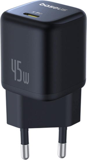 Baseus P10176800123-00 PicoGo USB-C Hálózati gyorstöltő 45W - Fekete