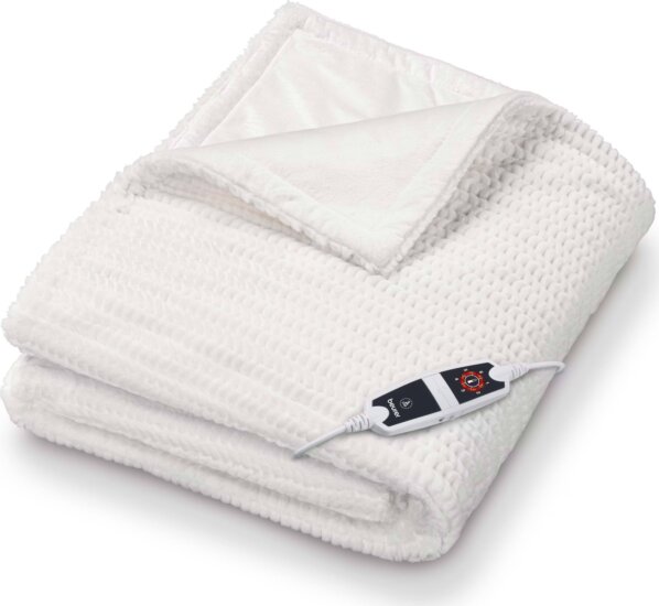 Beurer HD 82 Helsinki Elektromos Melegítő Takaró 180 x 130 cm - Fehér