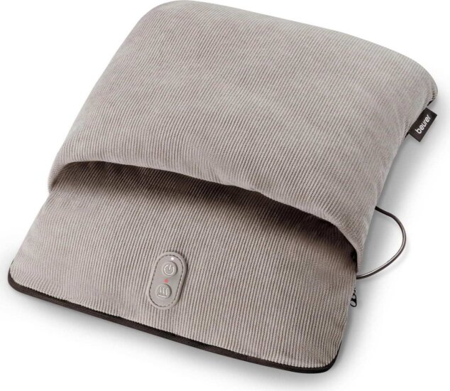 Beurer FM 28 Akkus Hőterápiás Lábmasszírozó Párna - Bézs