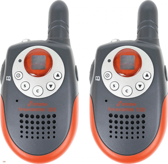 Stabo 20131 freecomm 150 Walkie Talkie 5 km hatótávval - Szürke/Piros