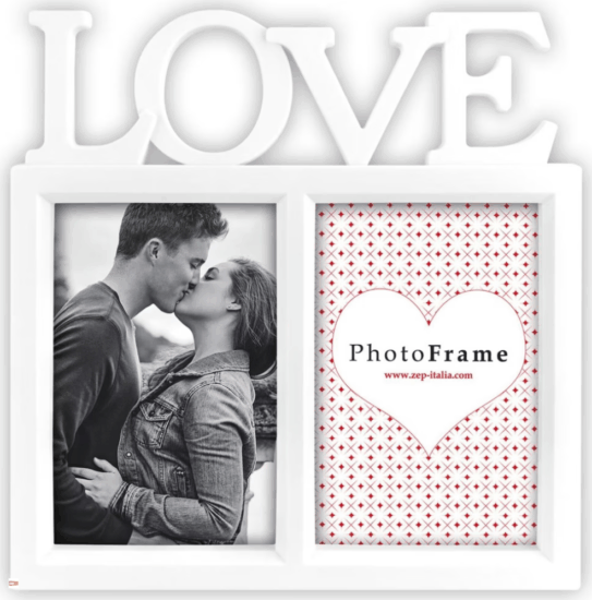 ZEP Madeira XC48W 2db 10x15 cm Kollázs Műanyag képkeret - Fehér