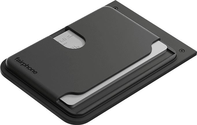 Fairphone Telefon tok kiegészítő kártyatartó - Fekete