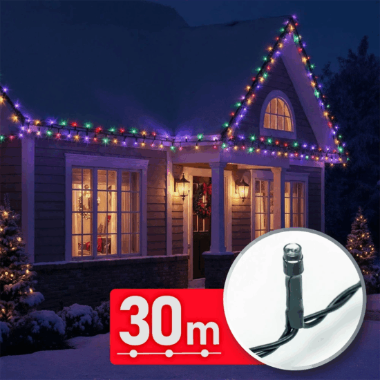 @home 59769 Kültéri Beltéri LED fényfüzér 30m - RGB @home 59769 Kültéri Beltéri LED fényfüzér 30m - RGB