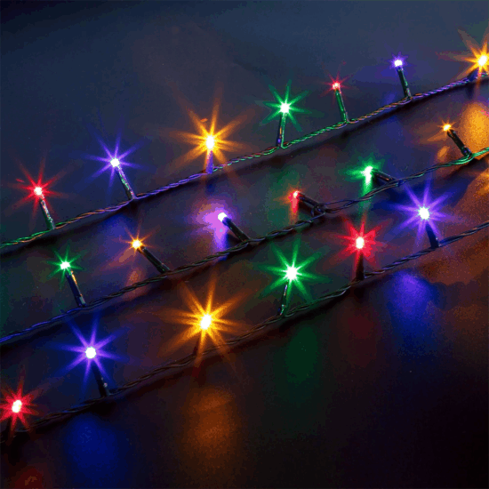 @home 59767 Kültéri Beltéri LED fényfüzér 10m - RGB