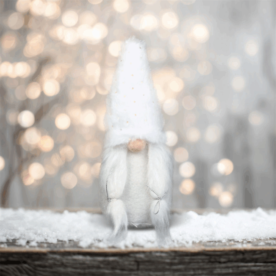 Bewello 59506 Karácsoniy textil manó dekoráció 22x8x8 cm