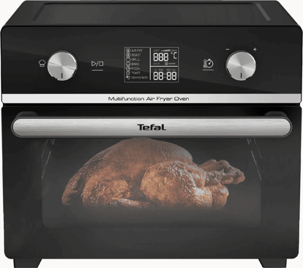 Tefal FW606810 Easy Fry Multifunkciós Forrólevegős Sütő 20L 1200 Watt - Fekete Tefal FW606810 Easy Fry Multifunkciós Forrólevegős Sütő 20L 1200 Watt - Fekete