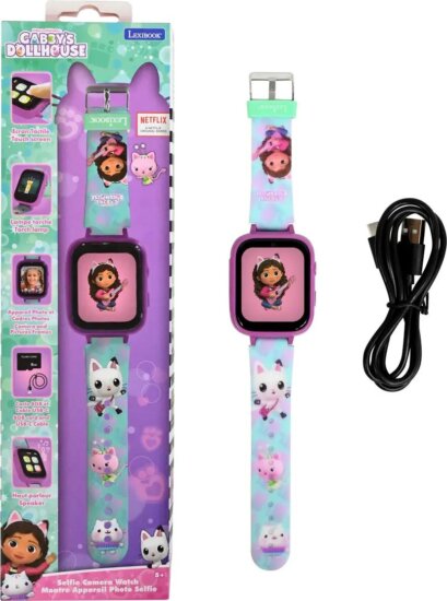 Lexibook Gabi babaháza fényképezős digitális karóra gyerekeknek - Mintás