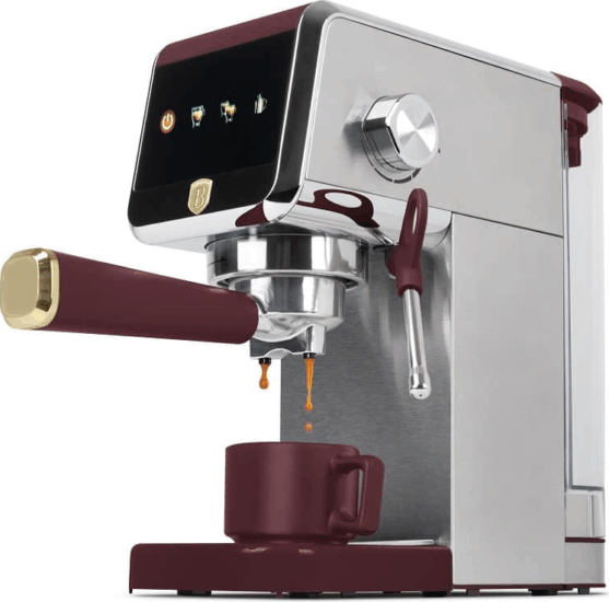 Berlinger Haus BH/9623 Eszpresszó Kávéfőző 1350 Watt - Bordó / Ezüst Berlinger Haus BH/9623 Eszpresszó Kávéfőző 1350 Watt - Bordó / Ezüst
