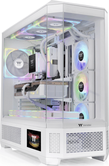 Thermaltake View 600 TG Full Tower Számítógépház - Fehér