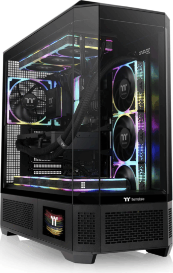 Thermaltake View 600 TG Full Tower Számítógépház - Fekete
