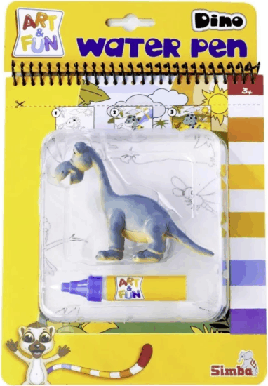 Simba Art&Fun Vizzel színező könyv figurával - Dinók