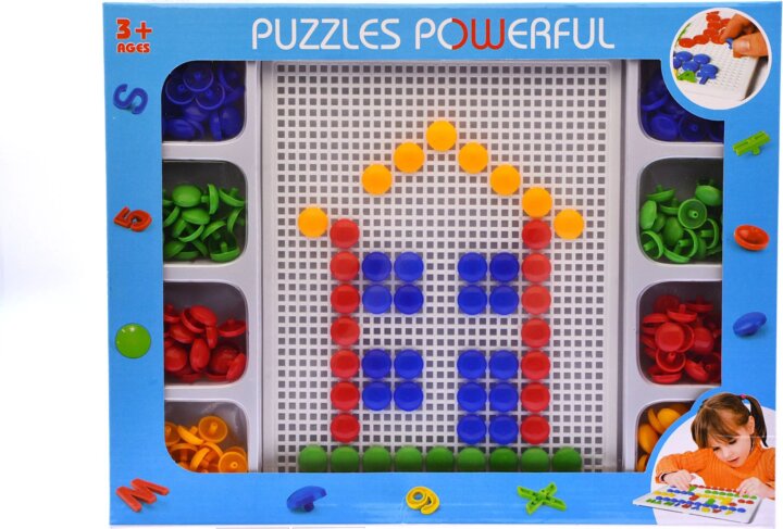 Pötyi mozaik képkészítő játék 3+ éveseknek