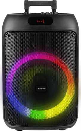 Trevi XF 380KB Boombox Hordozható Bluetooth Hangszóró 50W - Fekete