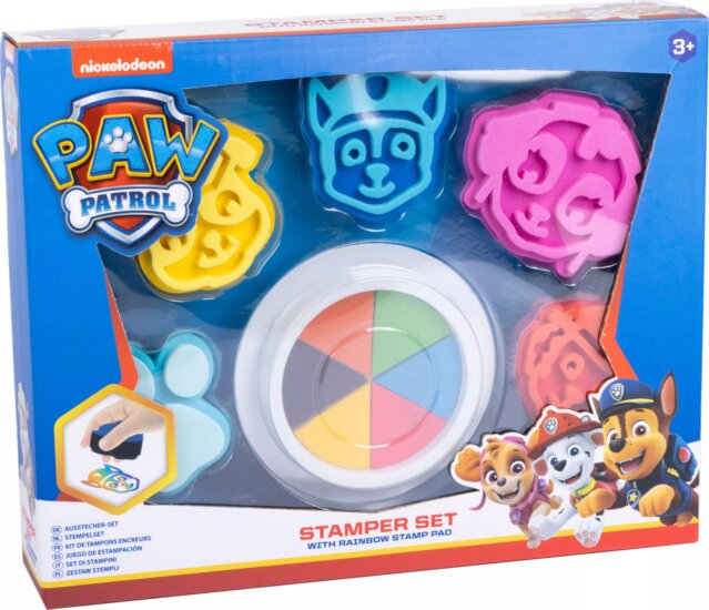Nickelodeon Mancs őrjárat Nyomdakészlet többszínű tintapárnával